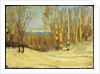 Winter near Montreal, around 1896 by Maurice Galbraith Cullen