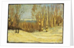 Winter near Montreal, around 1896 by Maurice Galbraith Cullen