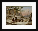 Moose Hunters, c.1859 by Cornelius Krieghoff