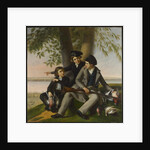 The Passenger Pigeon Hunt, 1853 by Antoine-Sebastien Plamondon