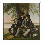 The Passenger Pigeon Hunt, 1853 by Antoine-Sebastien Plamondon