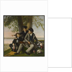 The Passenger Pigeon Hunt, 1853 by Antoine-Sebastien Plamondon