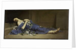 Martyr in the catacombs, 1886 by Jules Cyrille Cave