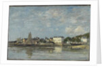 View of the Harbour at Trouville, 1878 by Eugene Louis Boudin