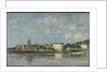 View of the Harbour at Trouville, 1878 by Eugene Louis Boudin
