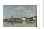 View of the Harbour at Trouville, 1878 by Eugene Louis Boudin