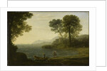The Embarkation of Carlo and Ubaldo, 1667 by Claude Lorrain