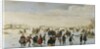 Skaters on the Amstel, c.1620 by Arent Arentsz