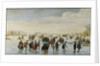 Skaters on the Amstel, c.1620 by Arent Arentsz