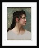 Study of a Girl's Head, c.1890 by William-Adolphe Bouguereau