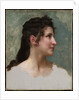 Study of a Girl's Head, c.1890 by William-Adolphe Bouguereau