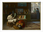 The Antique Pottery Painter: Sculpturae vitam insufflat pictura, 1893 by Jean Leon Gerome