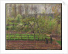 Springtime, Grey Weather, Eragny, 1895 by Camille Pissarro