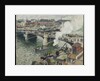 Pont Boieldieu in Rouen, Damp Weather, 1896 by Camille Pissarro