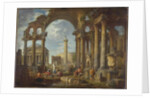 A Capriccio of Roman Ruins with the Pantheon, c.1755 by Giovanni Paolo Pannini or Panini
