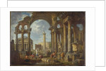 A Capriccio of Roman Ruins with the Pantheon, c.1755 by Giovanni Paolo Pannini or Panini