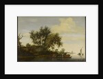 The Ferry Boat, 1650 by Salomon van Ruisdael or Ruysdael