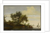 The Ferry Boat, 1650 by Salomon van Ruisdael or Ruysdael