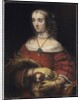 Portrait of a Lady with a Lap Dog, c.1665 by Rembrandt Harmensz. van Rijn