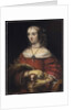 Portrait of a Lady with a Lap Dog, c.1665 by Rembrandt Harmensz. van Rijn