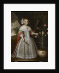 Portrait of a Young Girl with Carnations, c.1663 by Jan Albertsz Rotius