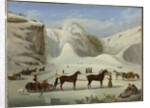 The Ice Cone, Montmorency Falls, Québec, c.1845 by Robert Clow Todd