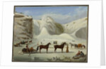 The Ice Cone, Montmorency Falls, Québec, c.1845 by Robert Clow Todd