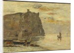 Falaises à Etrétat, 1894 by Eugene Louis Boudin