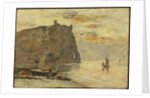 Falaises à Etrétat, 1894 by Eugene Louis Boudin