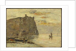 Falaises à Etrétat, 1894 by Eugene Louis Boudin