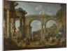 A Capriccio of Roman Ruins with the Arch of Constantine, c.1755 by Giovanni Paolo Pannini or Panini
