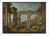A Capriccio of Roman Ruins with the Arch of Constantine, c.1755 by Giovanni Paolo Pannini or Panini