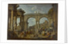 A Capriccio of Roman Ruins with the Arch of Constantine, c.1755 by Giovanni Paolo Pannini or Panini