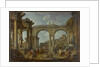 A Capriccio of Roman Ruins with the Arch of Constantine, c.1755 by Giovanni Paolo Pannini or Panini