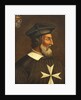 Grand Master Jean d'Homedes by Maltese School