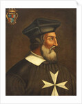 Grand Master Jean d'Homedes by Maltese School