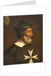 Grand Master Jean d'Homedes by Maltese School