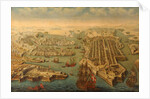 Valletta and the Three Cities by Maltese School