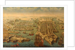 Valletta and the Three Cities by Maltese School