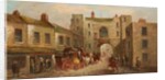 St John's Gate from the North with Coach and Horses, 1880 by J.C. Maggs