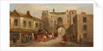St John's Gate from the North with Coach and Horses, 1880 by J.C. Maggs
