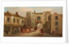 St John's Gate from the North with Coach and Horses, 1880 by J.C. Maggs