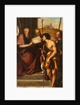 St John the Baptist, St John Chrysostom, St John the Evangelist and St Theodore by Sebastiano del (c.1485-1547) (after) Piombo