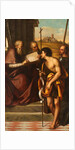 St John the Baptist, St John Chrysostom, St John the Evangelist and St Theodore by Sebastiano del (c.1485-1547) (after) Piombo