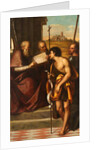 St John the Baptist, St John Chrysostom, St John the Evangelist and St Theodore by Sebastiano del (c.1485-1547) (after) Piombo