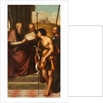 St John the Baptist, St John Chrysostom, St John the Evangelist and St Theodore by Sebastiano del (c.1485-1547) (after) Piombo