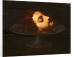 The Head of St John the Baptist on a Charger by Italian School