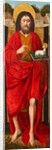 St. John the Baptist, exterior panel of the Weston Triptych, c.1480 by Rogier van der Weyden