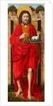 St. John the Baptist, exterior panel of the Weston Triptych, c.1480 by Rogier van der Weyden