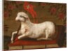 Agnus Dei with banner of the Order of St. John by Spanish School